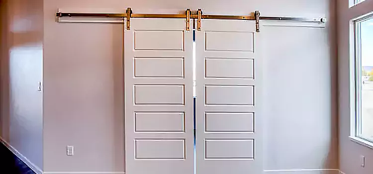 Glass Barn Door with Installation Hardware Kit Wallingford Center